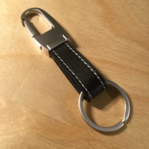 Brushed Satin Snap Strap Head Leather Key Holder SL9008 – Retail Price Shown Below