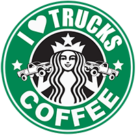 Hoodie I Love Trucks & Coffee Size XXXL (Men and Women) – Retail Price Shown Below